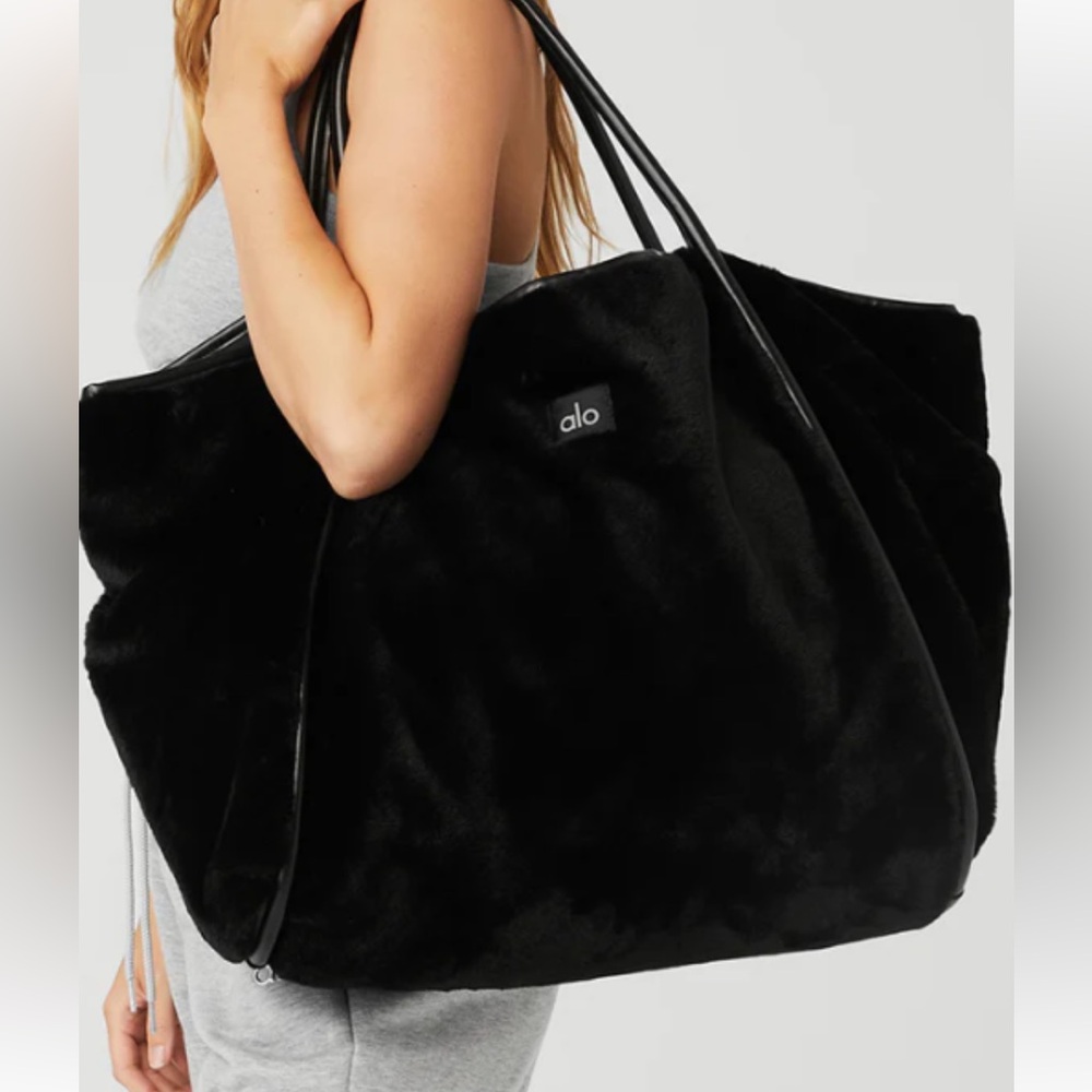 ALO FAUX FUR TOTE